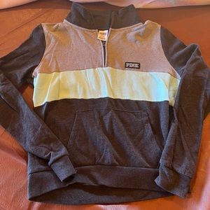 PINK Quarter-zip top